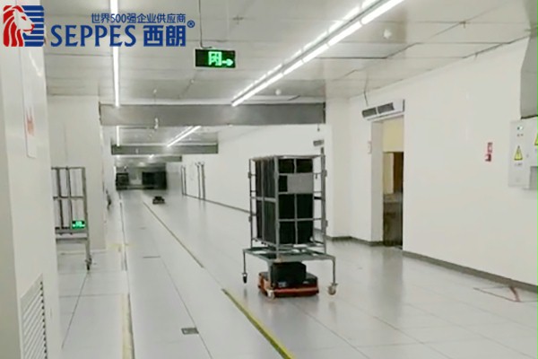 AGV无人搬运车联动快速门