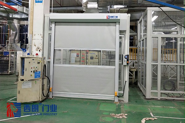 无锡包装车间立体库输送线联动快速门 无锡包装车间立体库输送线联动快速门