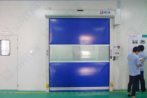 新材料工厂洁净车间快速卷帘门 新材料工厂洁净车间快速卷帘门