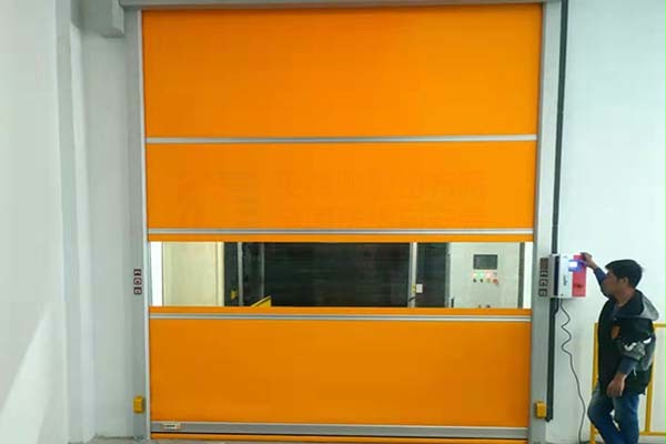 灯具组装车间通道自动快速门
