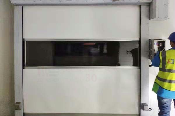 咖啡工厂洁净车间自动快速门