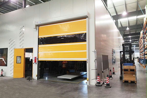 纺织机械设备车间自动快速门