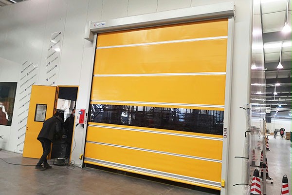 纺织机械设备车间自动快速门