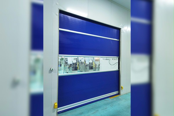 橡胶制品生产车间自动快速门