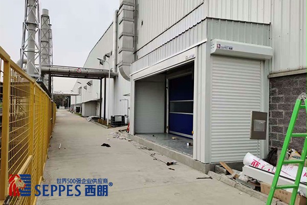 超市冷冻仓库保温快速门1 超市冷冻仓库保温快速门