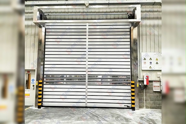 金属铸造生产车间硬质快速门