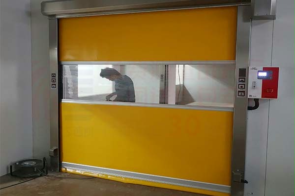 上海半导体车间出口快速卷帘门2 上海半导体车间出口快速卷帘门