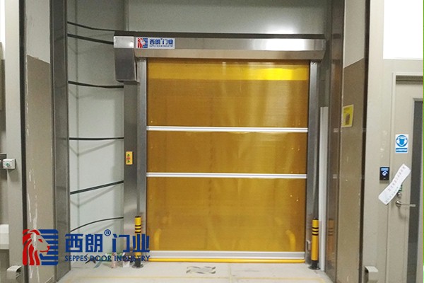 洁净室双门互锁快速卷帘门1 洁净室双门互锁快速卷帘门