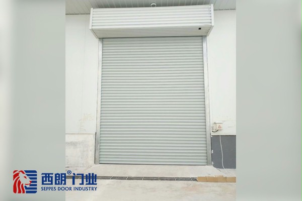 涂装工厂进出口电动卷帘门2 涂装工厂进出口电动卷帘门