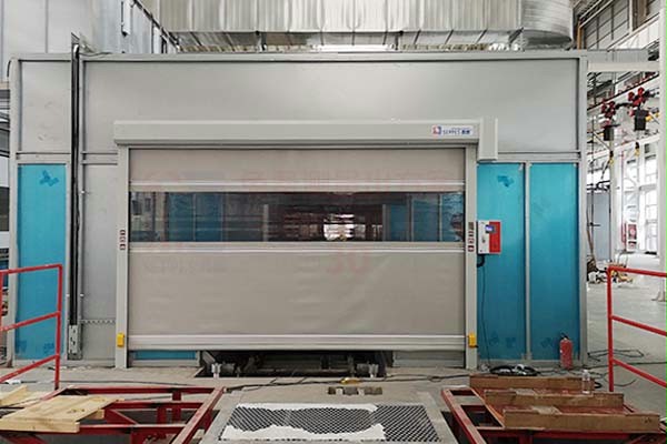 实验室三门互锁快速卷帘门1 实验室三门互锁快速卷帘门