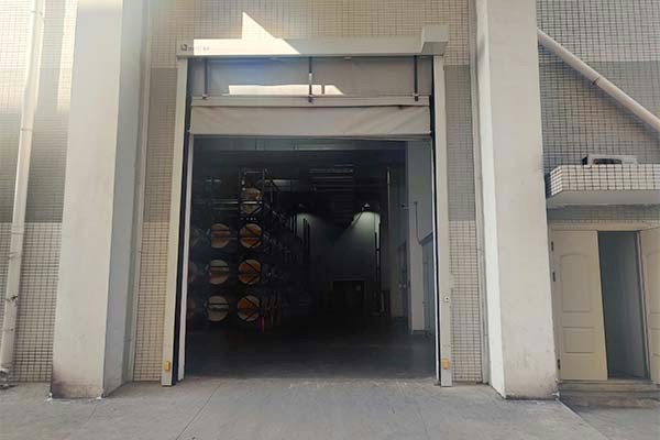 双排毛刷密封快速堆积门2 双排毛刷密封快速堆积门