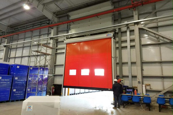 锻造车间隔音背带式快速门 锻造车间隔音背带式快速门