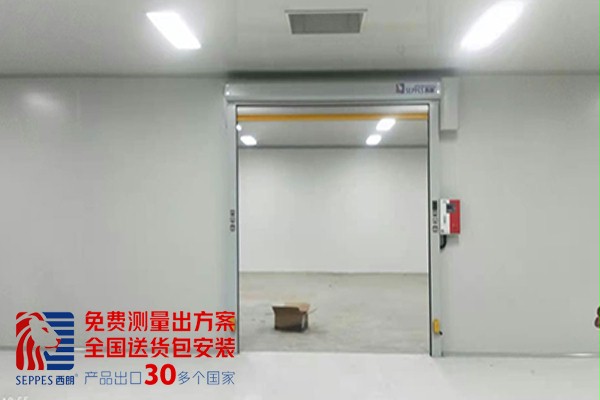 洁净车间出入口快速卷帘门 洁净车间出入口快速卷帘门