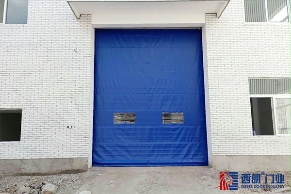 喷砂房抗风堆积式快速卷帘门 喷砂房抗风堆积式快速卷帘门