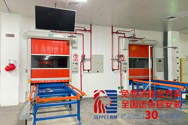 生产输送线自动快速卷帘门 生产输送线自动快速卷帘门