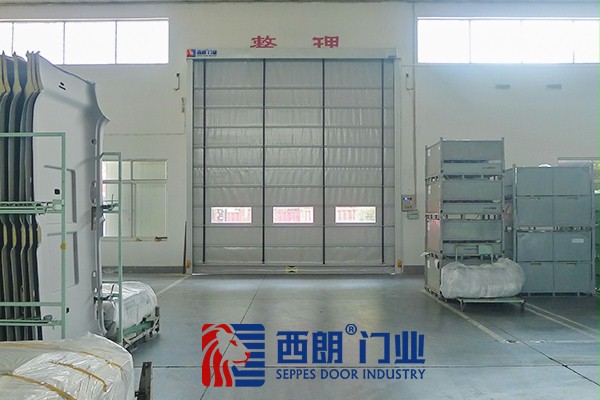 包装制造厂背带式堆积快速门 包装制造厂背带式堆积快速门