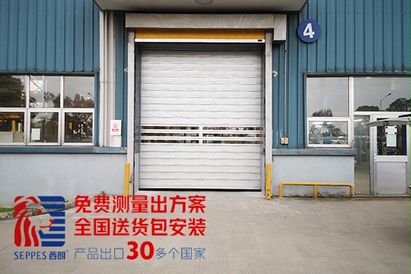 高架库输送带联动硬质快速门 高架库输送带联动硬质快速门