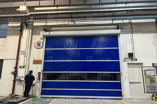 保温型拉链结构快速门 保温型拉链结构快速门